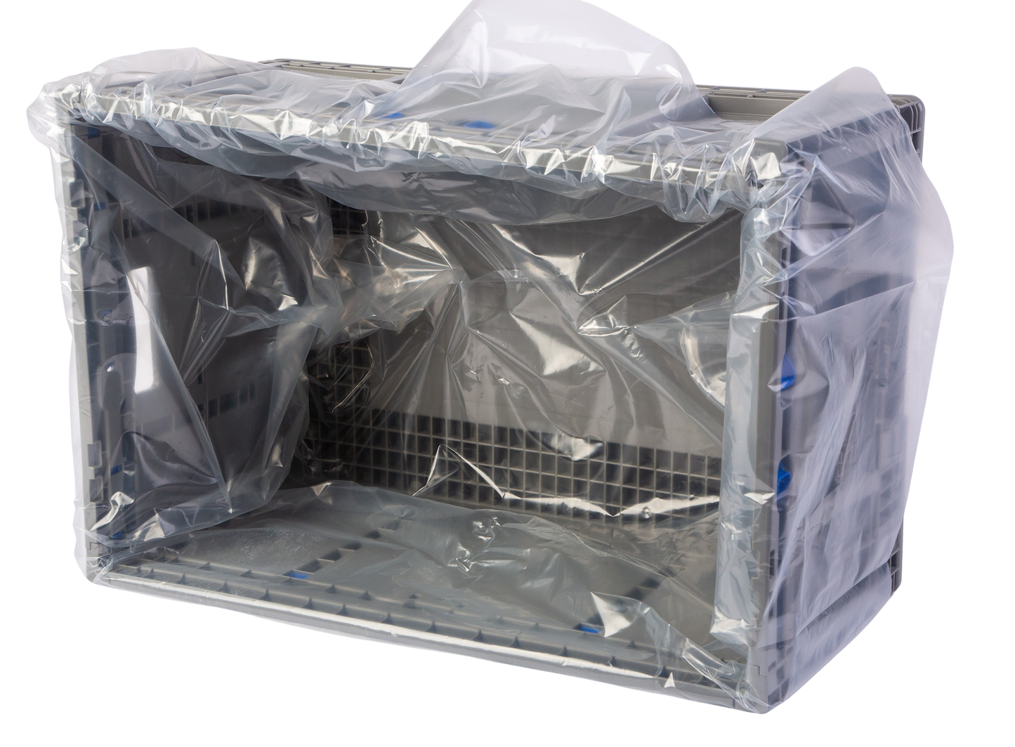 Hudson Exchange 26x18x30" (Case of 100) - 3 Mil Liner For Straight Wall Containers