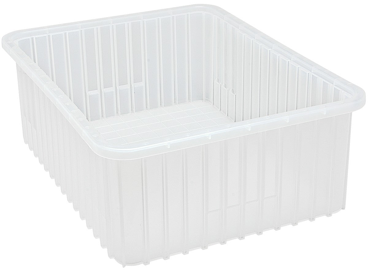 Hudson Exchange 22.5 x 17.5 x 8" Customizable Divider Grid Box Container Tote