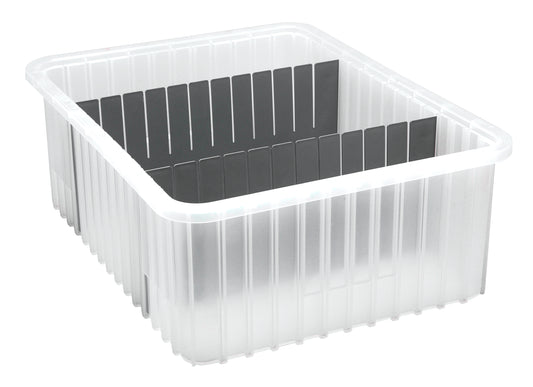 Hudson Exchange 15 x 8" (6 Pack) Short Divider for Grid Box Container Totes