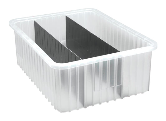 Hudson Exchange 20 x 8" (6 Pack) Long Divider for Grid Box Container Totes