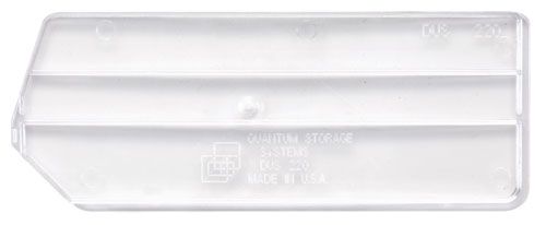 Lengthwise Divider for Part # 7002 Stackable Bin (6 Pack)