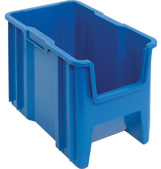 Hudson Exchange 17.5 x 10.875 x 12.5" Plastic Giant Stackable Hopper Bin Container