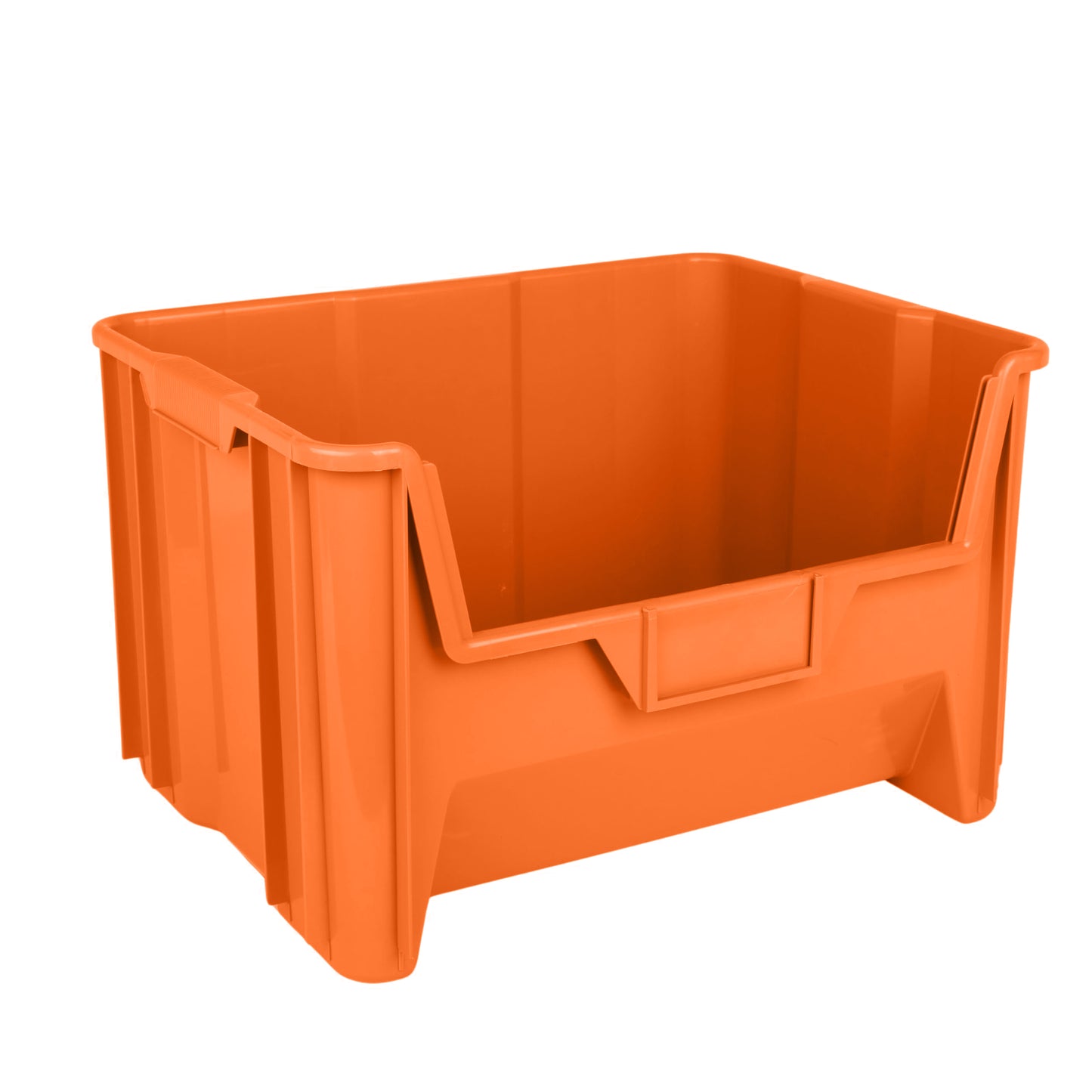 Hudson Exchange 20 x 15 x 12.5" Plastic Giant Stackable Hopper Bin Container