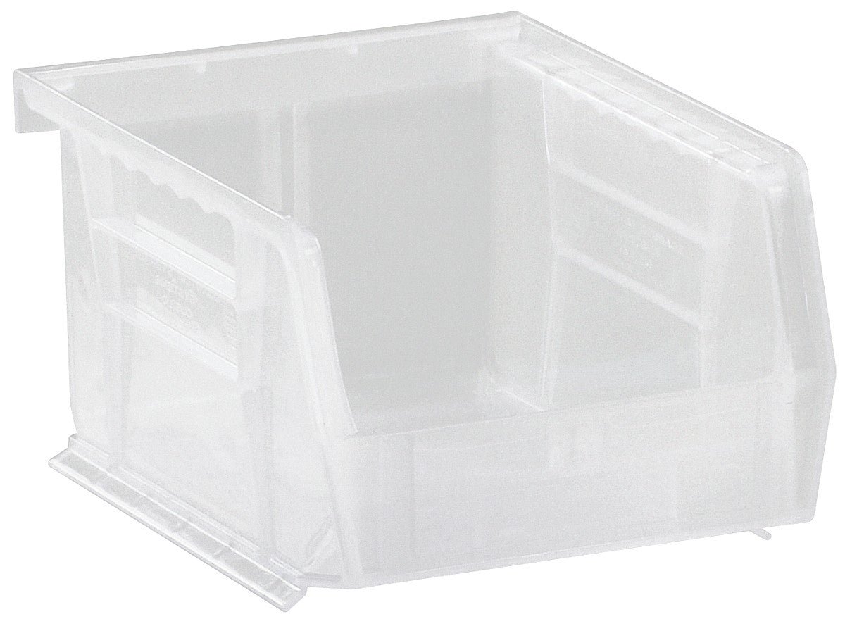 Hudson Exchange 5.5 x 4 x 3" Plastic Stackable Storage Bin and Hanging Container