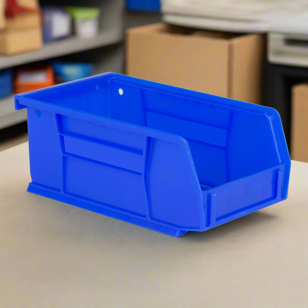 Hudson Exchange 7.5 x 4 x 3" Plastic Stackable Storage Bin and Hanging Container