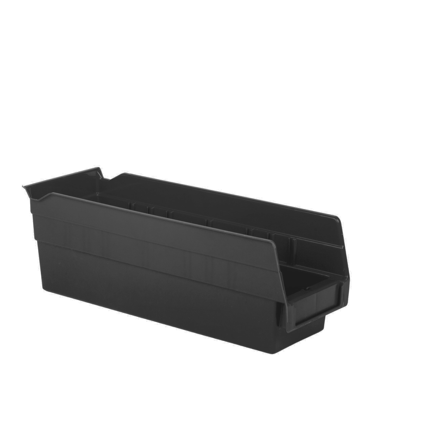 Hudson Exchange 12 x 4 x 4" Plastic Nesting Storage 12” Shelf Bin Container