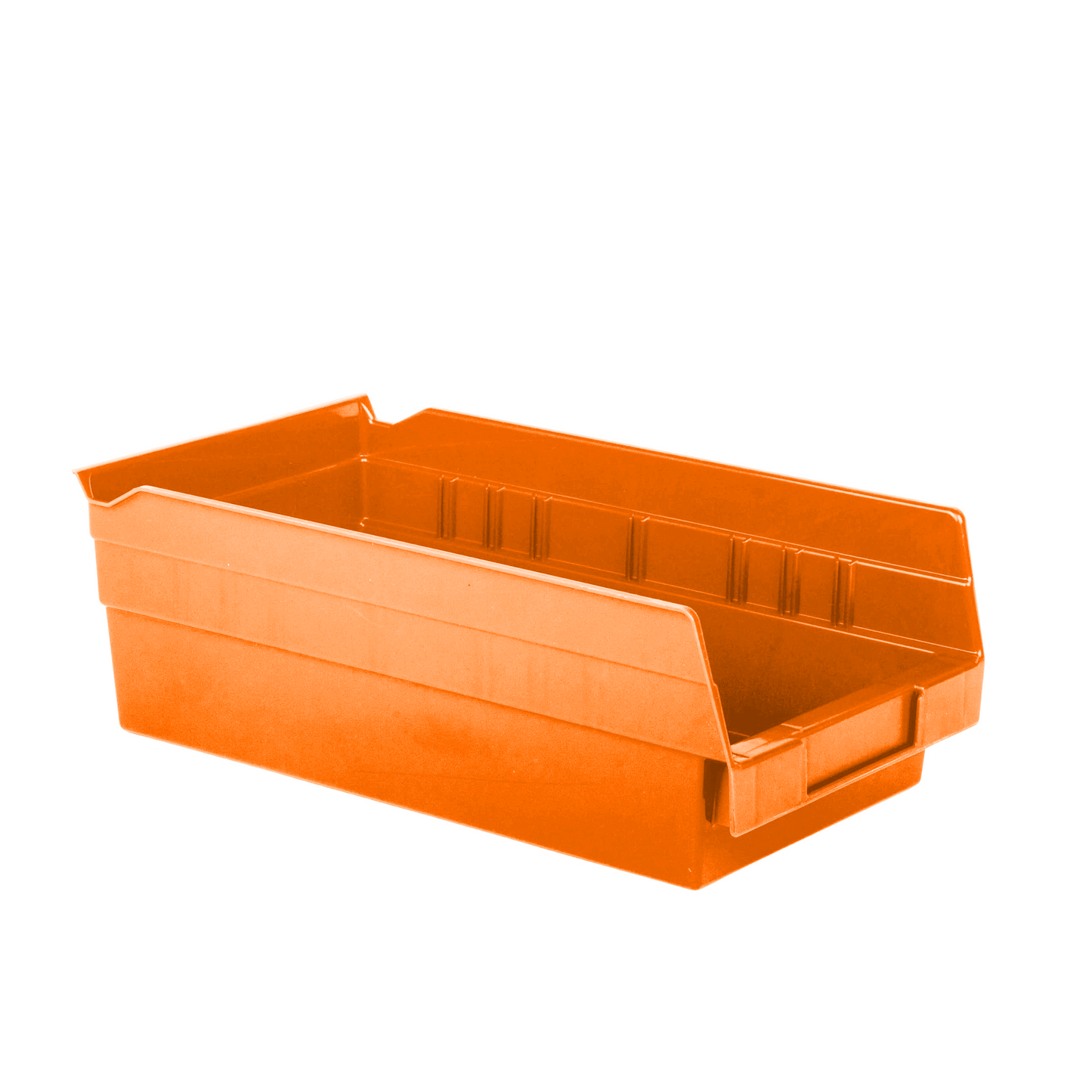 Hudson Exchange 12 x 6 x 4" Plastic Nesting Storage 12” Shelf Bin Container