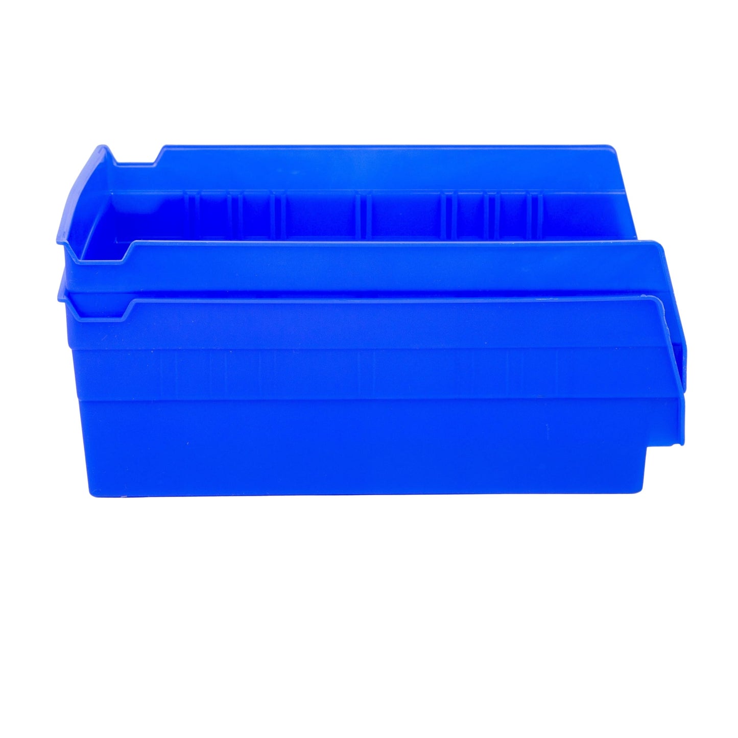 Hudson Exchange 12 x 8 x 4" Plastic Nesting Storage 12” Shelf Bin Container