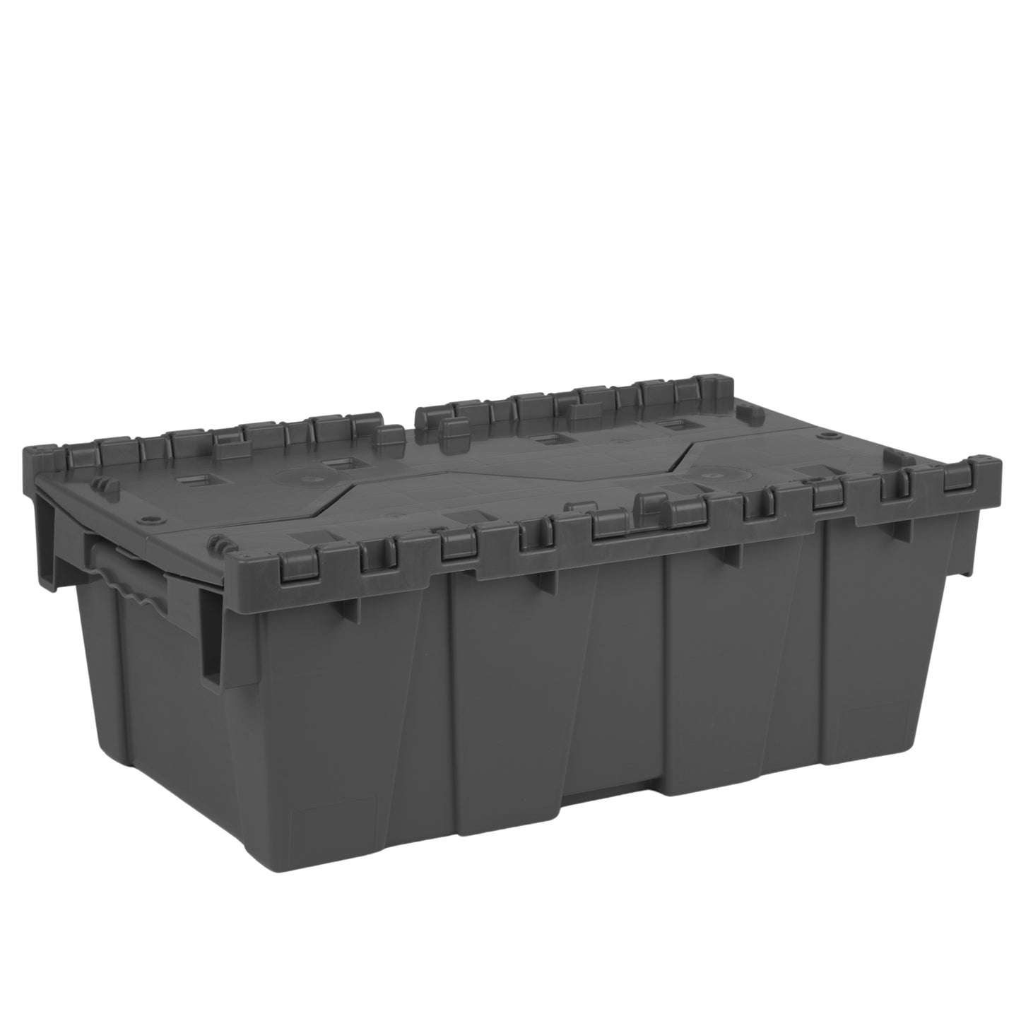 Hudson Exchange 19.6 x 11.6 x 7.3” (3.7 Gallon) Storage Tote Container with Attached Lid