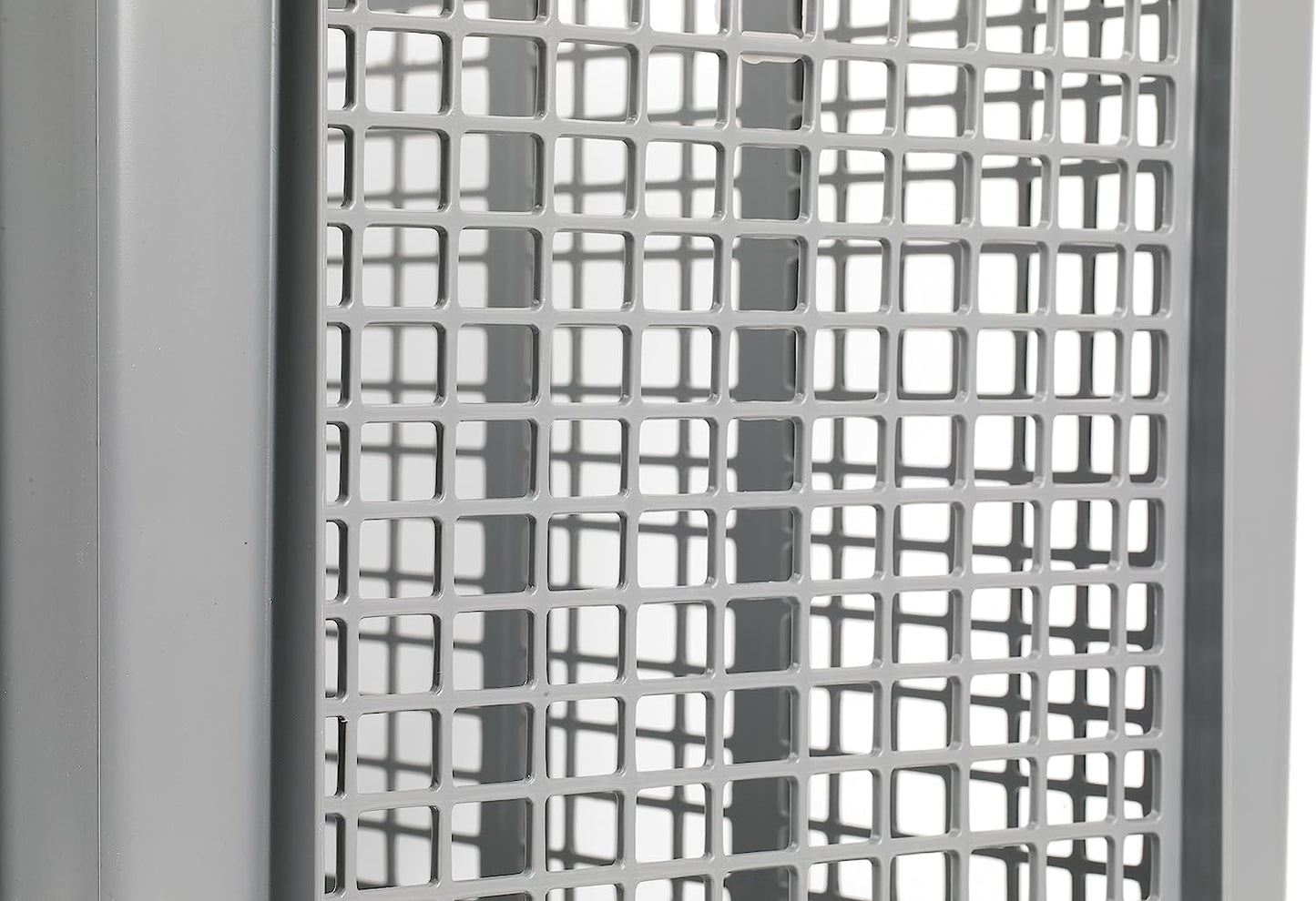 12 x 16 x 8" (4.85 Gallon) Mesh Straight Wall Handled Storage Container Tote