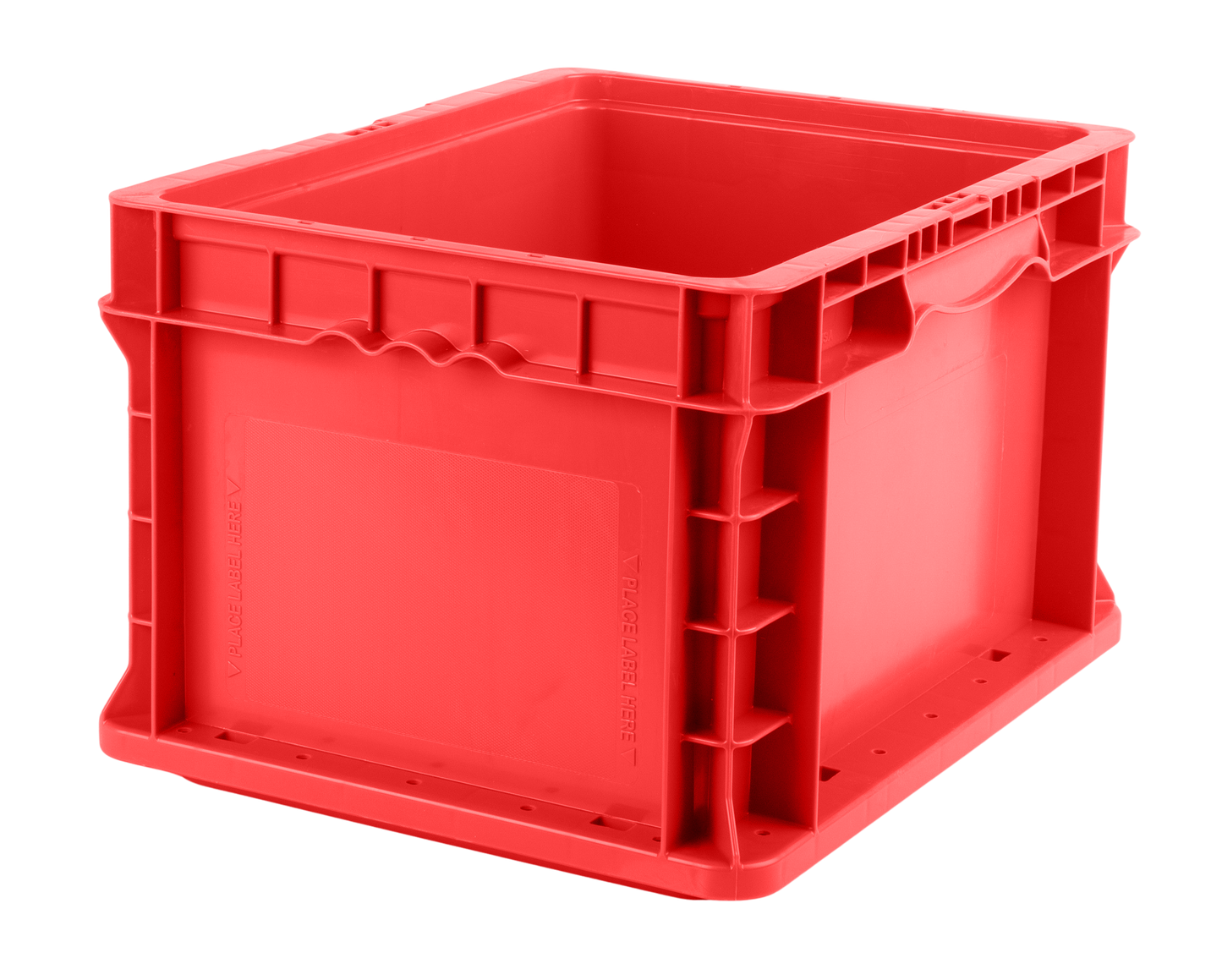 12 x 15 x 9.5" (5.2 Gallon) Straight Wall Handled Storage Container Tote
