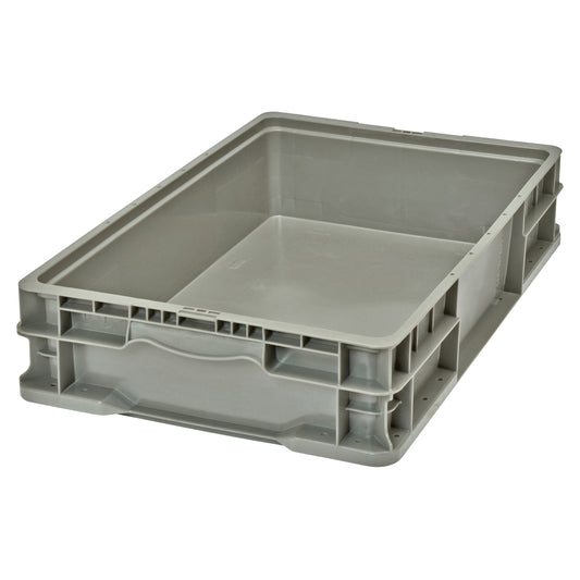 Hudson Exchange 24 x 15 x 5" (5.2 Gallon) Straight Wall Handled Storage Container Tote