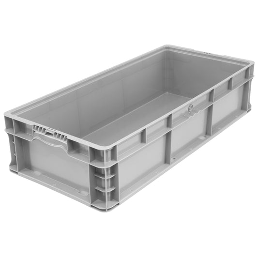 Hudson Exchange 32 x 15 x 7.5" (11.5 Gallon) Straight Wall Handled Storage Container Tote