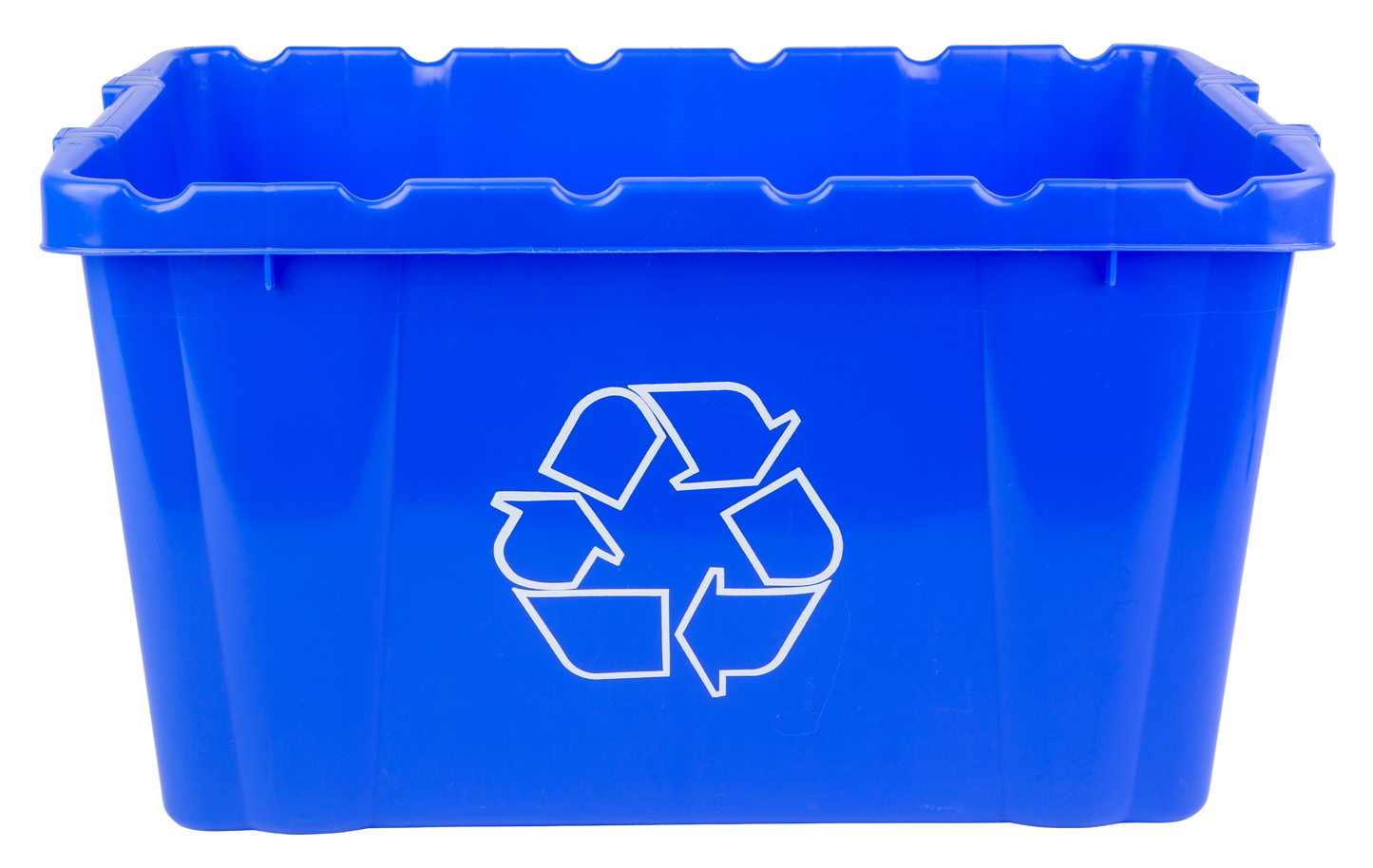 Hudson Exchange 25.8 x 16.2 x 14.5" (18 Gallon) Recycle Container Curbside Tote Bin