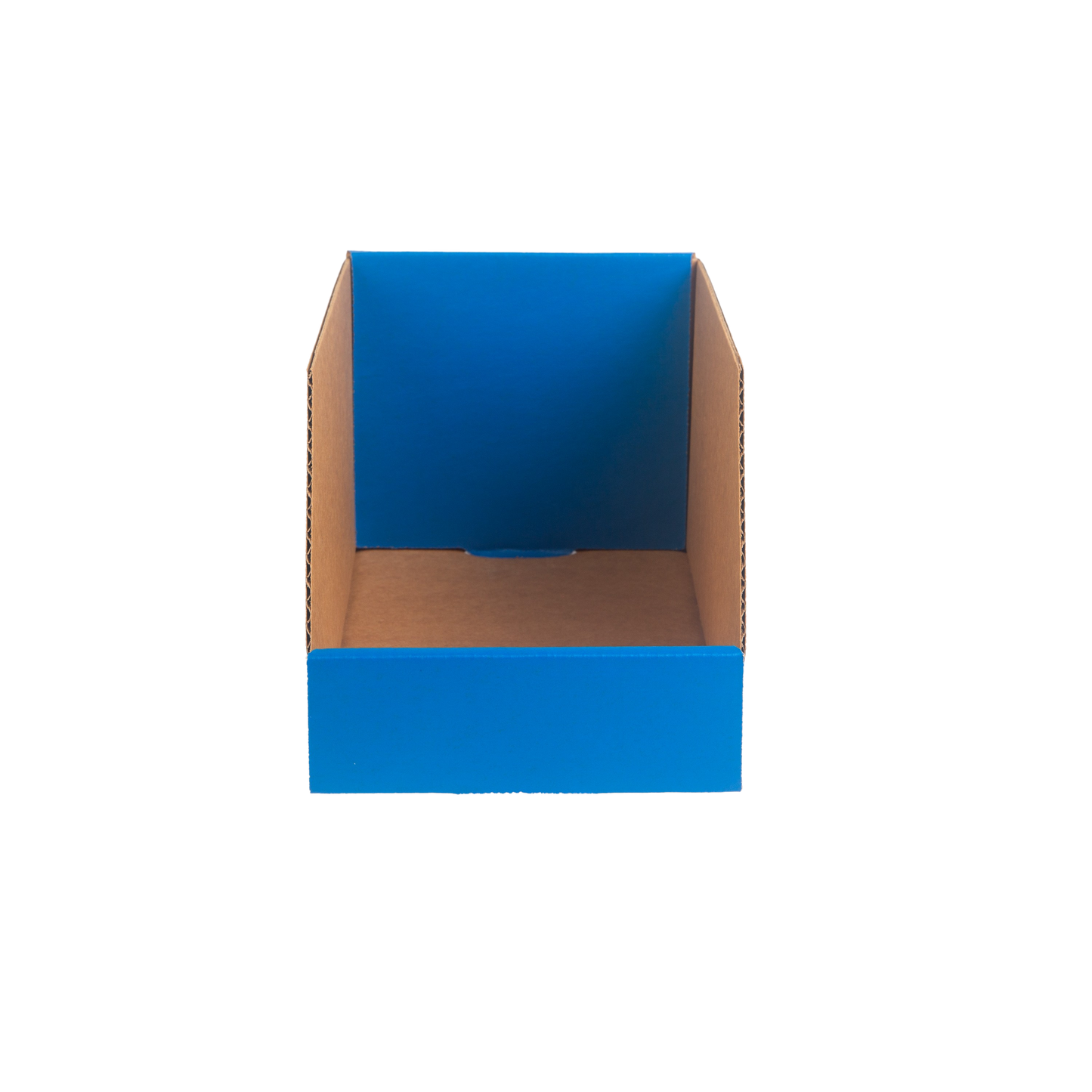 Hudson Exchange 6x12x5.5" (25 Pack) Corrugated Parts Bin Box, Blue