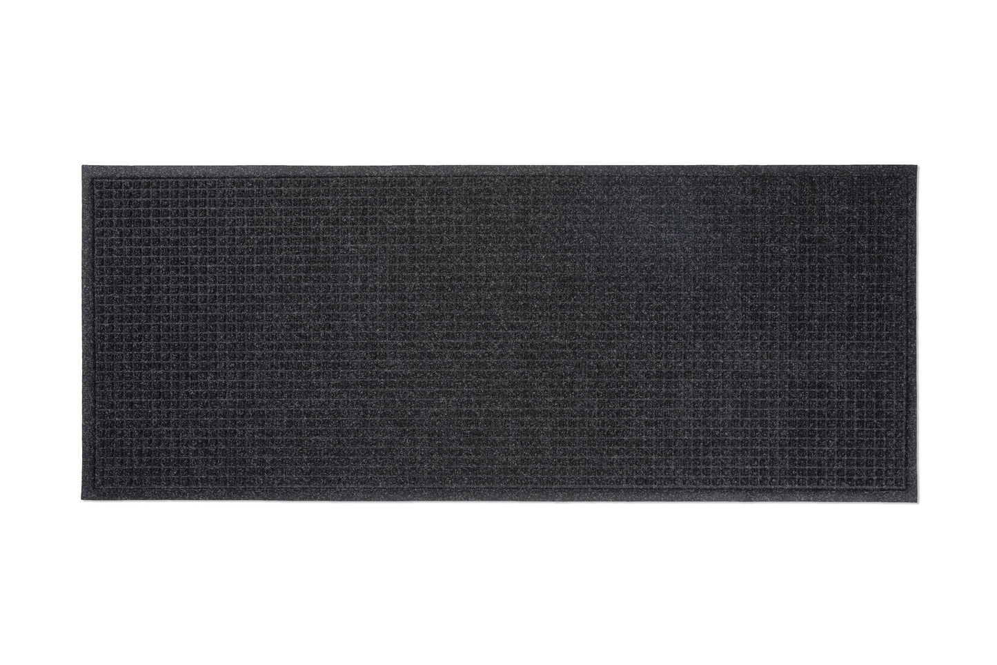 Waffle Entryway Mat With Fabric Border