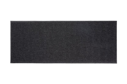 Waffle Entryway Mat With Fabric Border