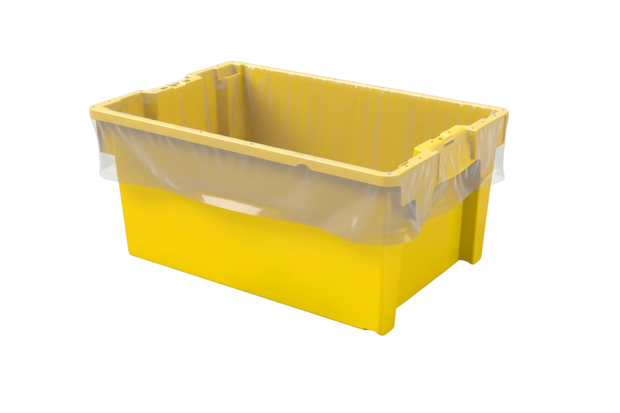 26x18x30" (Case of 100) - 3 Mil Liner For Straight Wall Containers