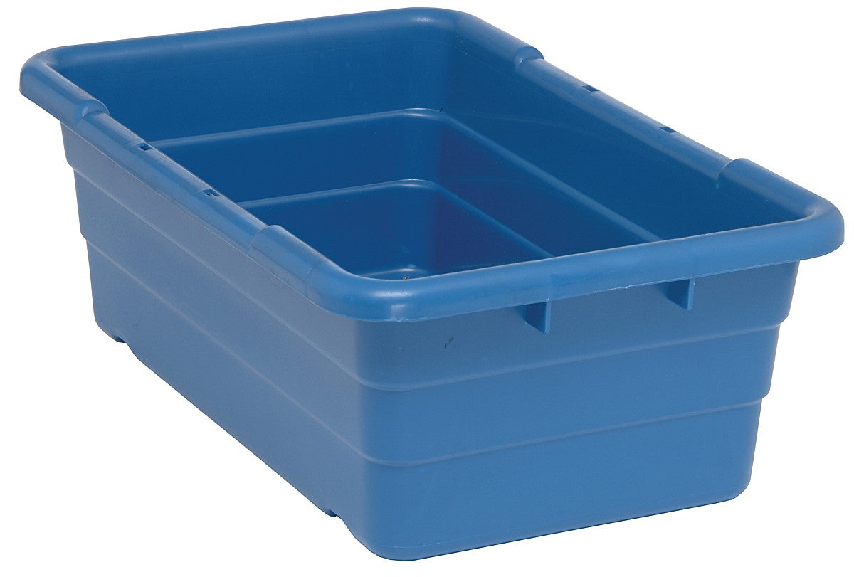 25 x 16 x 8.5" (9.8 Gallon) Cross-Stack Tub Container Tote