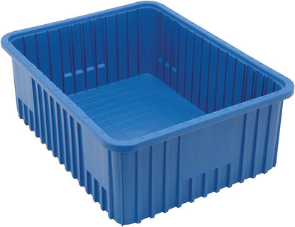 22.5 x 17.5 x 8" Customizable Divider Grid Box Container Tote