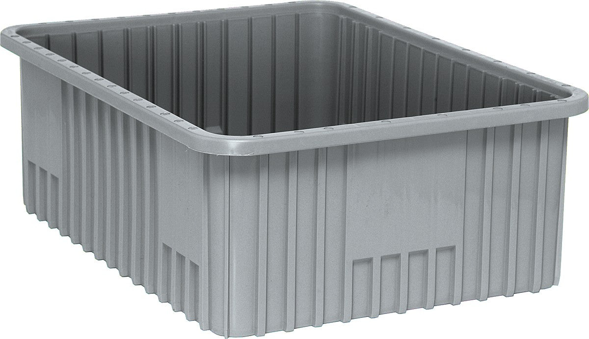 Hudson Exchange 22.5 x 17.5 x 8" Customizable Divider Grid Box Container Tote