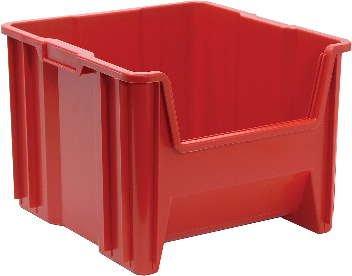 Hudson Exchange 17.5 x 16.5 x 12.5" Plastic Giant Stackable Hopper Bin Container