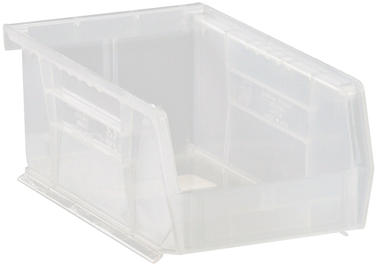 7.5 x 4 x 3" Plastic Stackable Storage Bin and Hanging Container