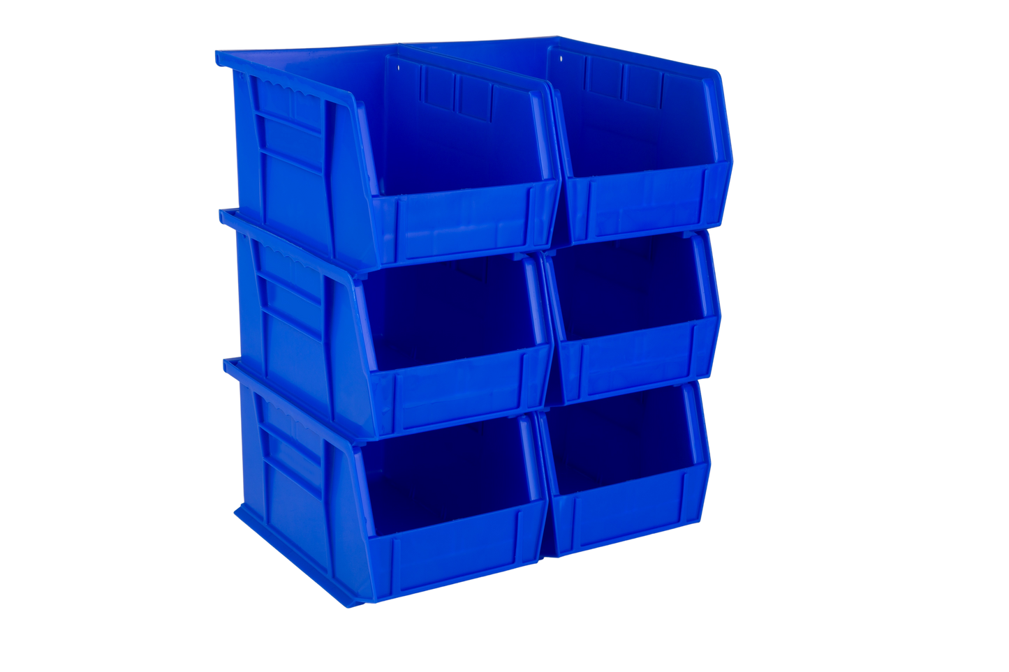 9.5 x 6 x 5" Plastic Stackable Storage Bin and Hanging Container