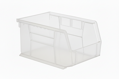 9.5 x 6 x 5" Plastic Stackable Storage Bin and Hanging Container