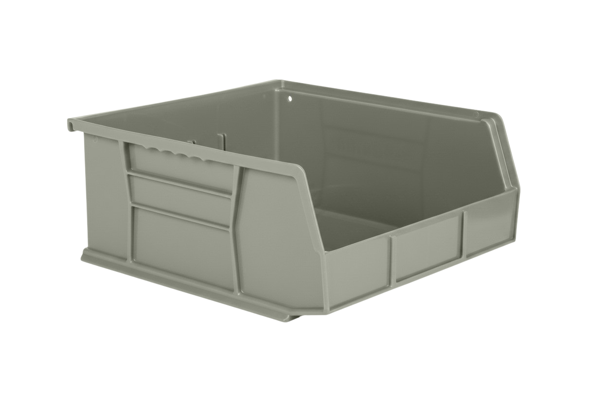 11 x 11 x 5" Plastic Stackable Storage Bin and Hanging Container