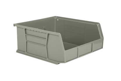 11 x 11 x 5" Plastic Stackable Storage Bin and Hanging Container