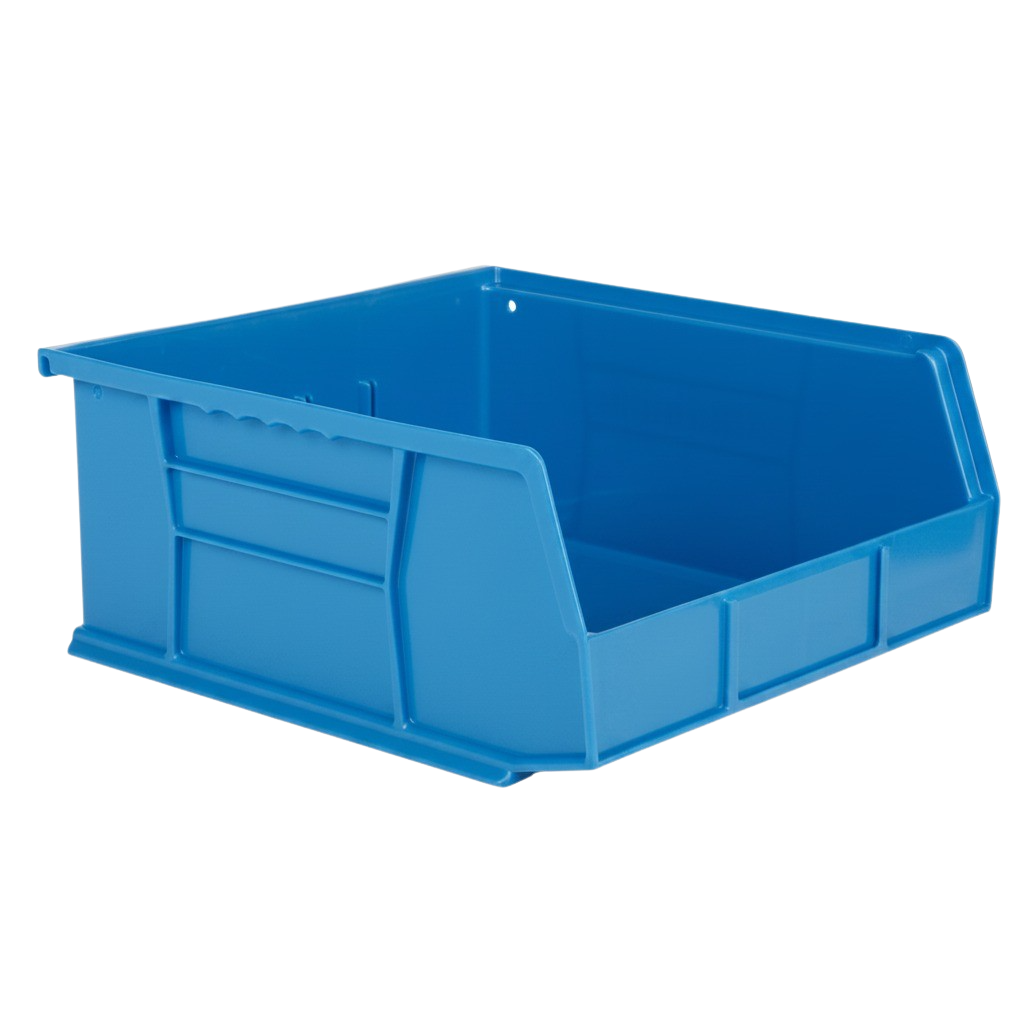 11 x 11 x 5" Plastic Stackable Storage Bin and Hanging Container