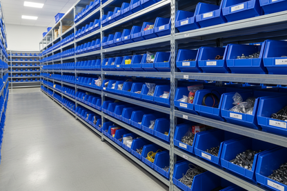 Hudson Exchange 15 x 8 x 7" Plastic Stackable Storage Bin and Hanging Container