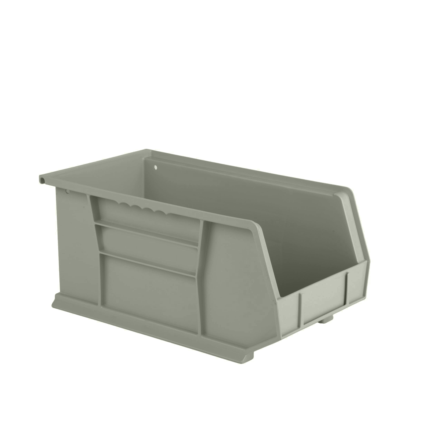 15 x 8 x 7" Plastic Stackable Storage Bin and Hanging Container
