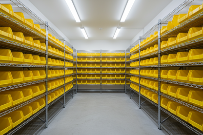 Hudson Exchange 15 x 8 x 7" Plastic Stackable Storage Bin and Hanging Container