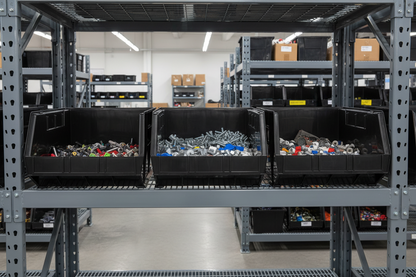 Hudson Exchange 18 x 16.5 x 11" Plastic Stackable Storage Bin and Hanging Container