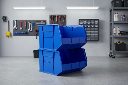 Hudson Exchange 18 x 16.5 x 11" Plastic Stackable Storage Bin and Hanging Container