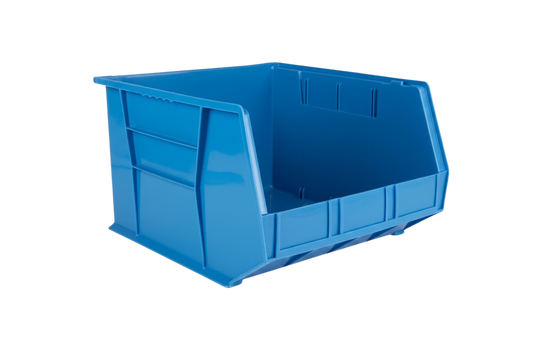 18 x 16.5 x 11" Plastic Stackable Storage Bin and Hanging Container