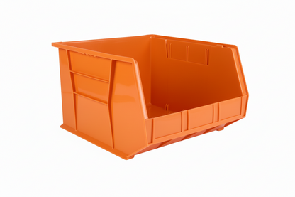 18 x 16.5 x 11" Plastic Stackable Storage Bin and Hanging Container