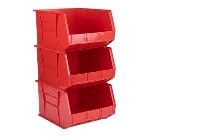 18 x 16.5 x 11" Plastic Stackable Storage Bin and Hanging Container