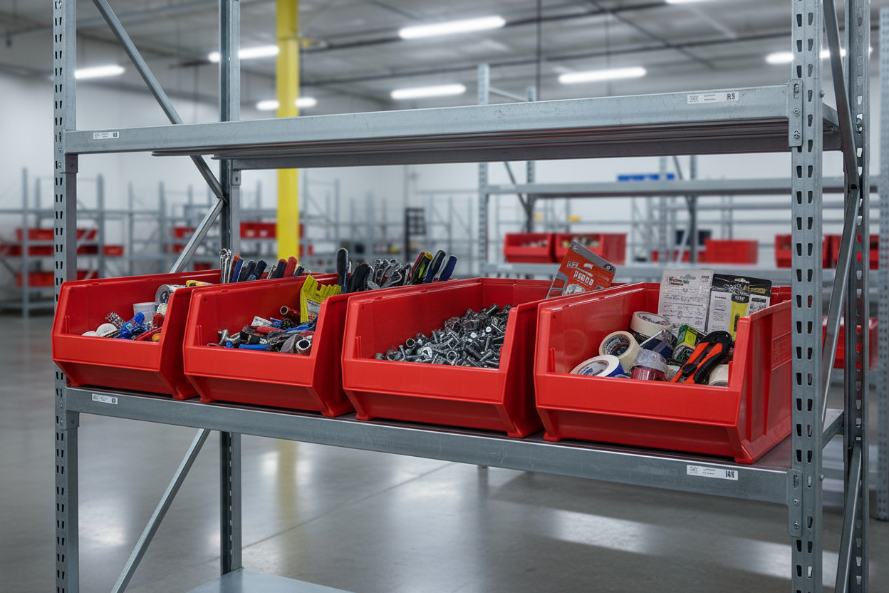 Hudson Exchange 24 x 17 x 11" Jumbo Plastic Stackable Storage Bin and Hanging Container