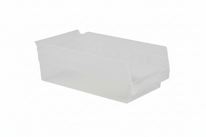 Hudson Exchange 12 x 6 x 4" Plastic Nesting Storage 12” Shelf Bin Container