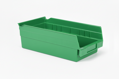 Hudson Exchange 12 x 6 x 4" Plastic Nesting Storage 12” Shelf Bin Container