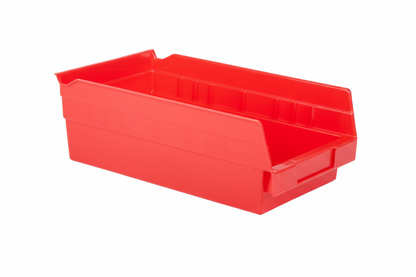 Hudson Exchange 12 x 6 x 4" Plastic Nesting Storage 12” Shelf Bin Container