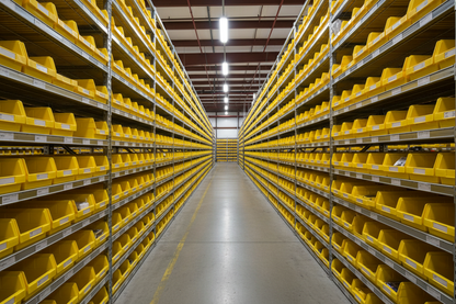 Hudson Exchange 12 x 6 x 4" Plastic Nesting Storage 12” Shelf Bin Container