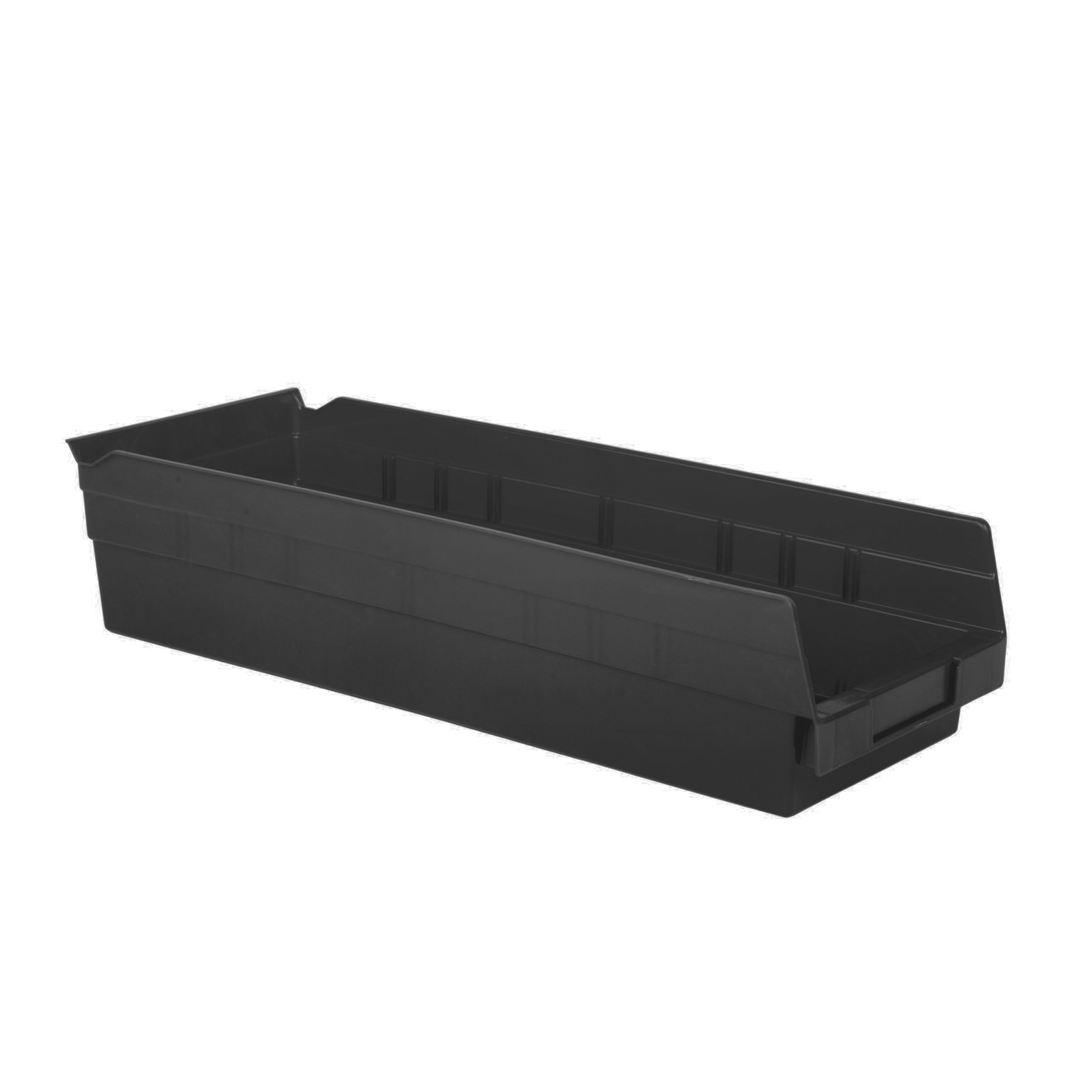 Hudson Exchange 18 x 6 x 4" Plastic Nesting Storage 18” Shelf Bin Container