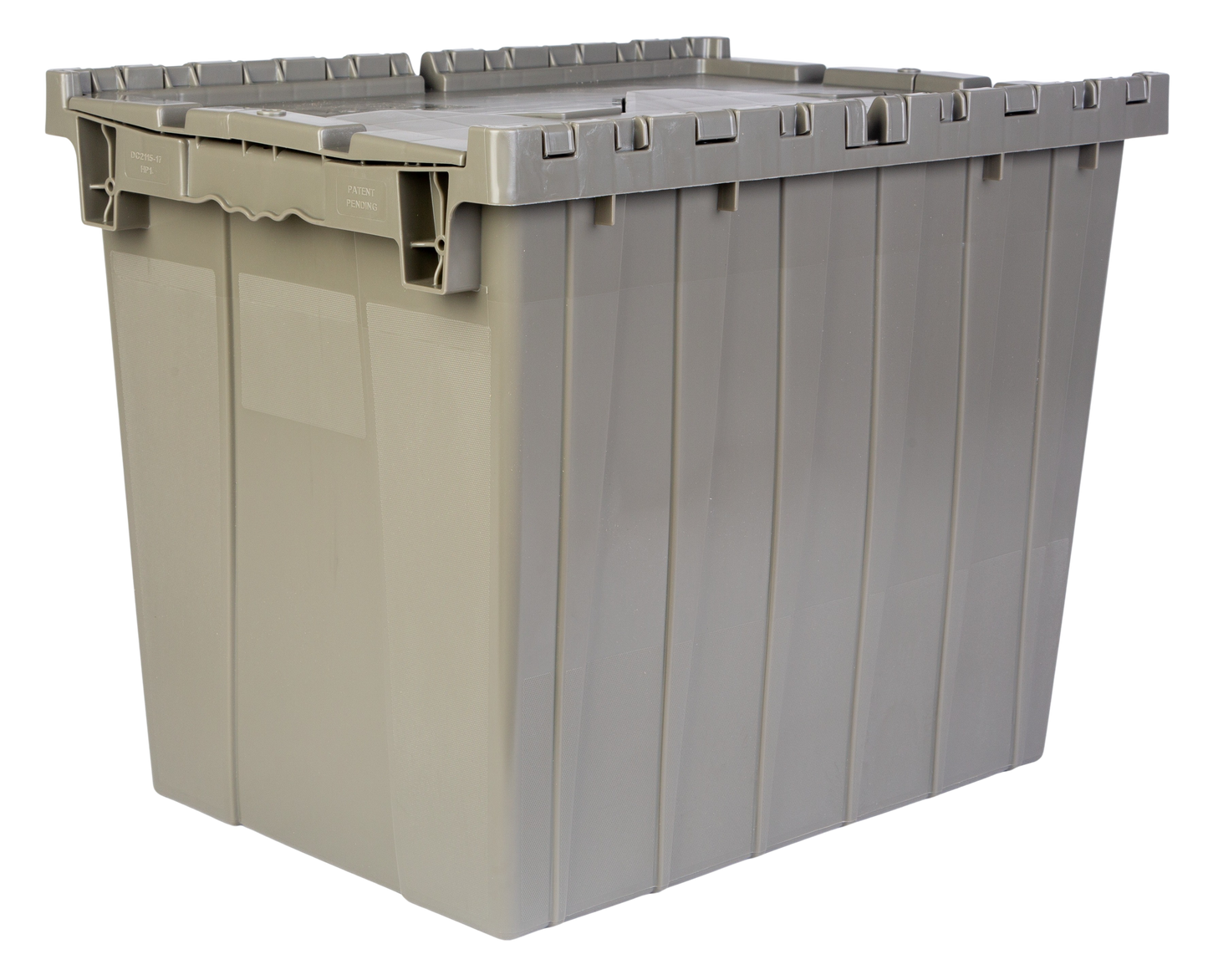Hudson Exchange 21.9 x 15.2 x 17.2” (17.2 Gallon) Storage Tote Container with Attached Lid