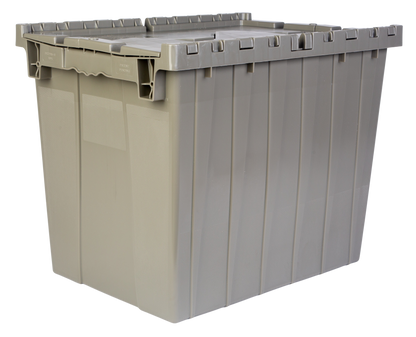 Hudson Exchange 21.9 x 15.2 x 17.2” (17.2 Gallon) Storage Tote Container with Attached Lid
