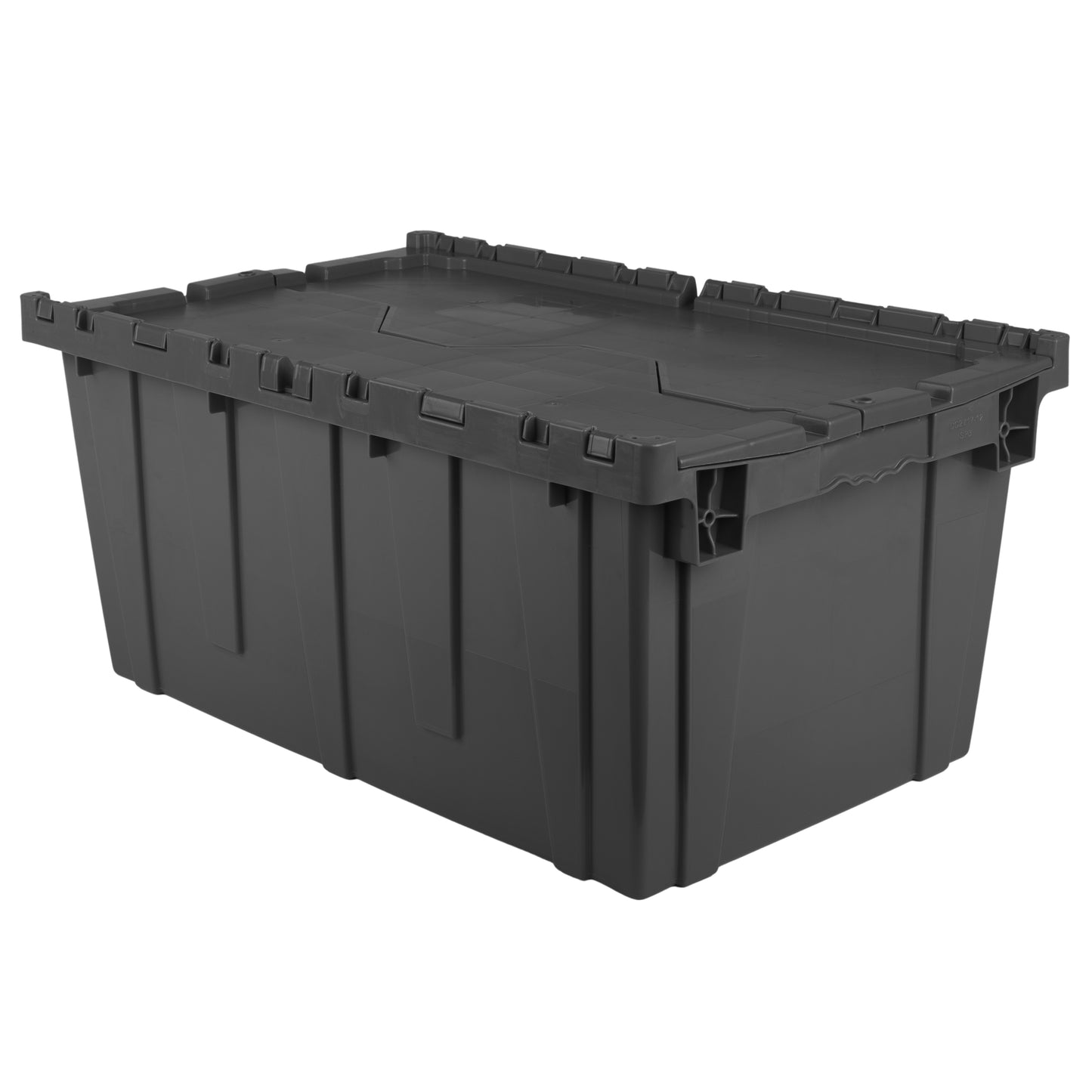 Hudson Exchange 27.3 x 17.2 x 12.6" (18.7 Gallon) Storage Tote Container with Attached Lid
