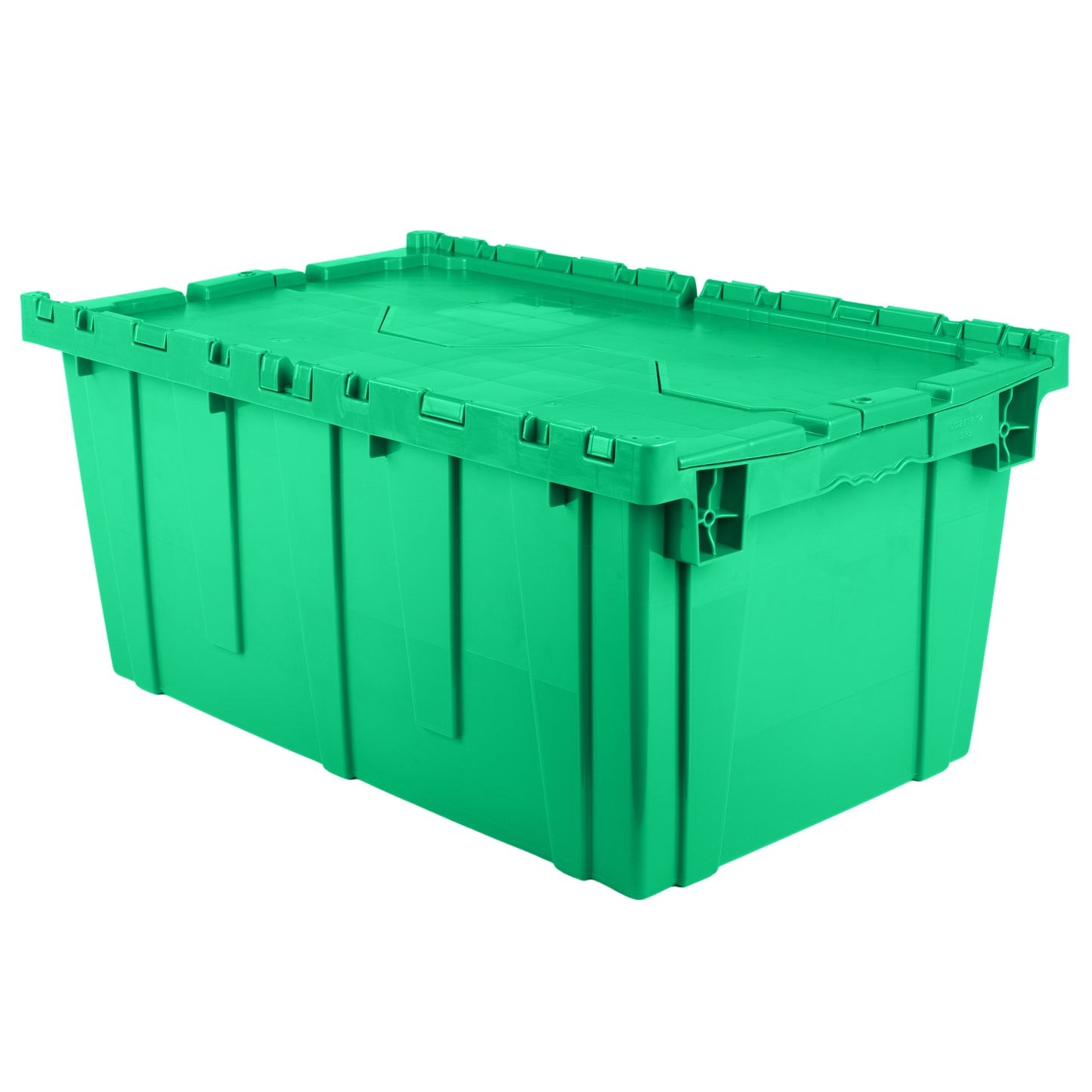 Hudson Exchange 27.3 x 17.2 x 12.6" (18.7 Gallon) Storage Tote Container with Attached Lid